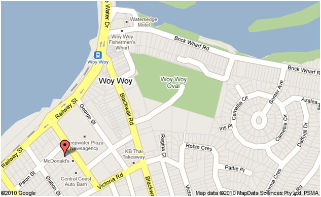5 Charlton St, Woy Woy (NEXT TO MCDONALDS)